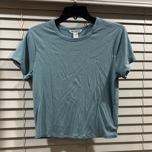 Athleta Women's Dusty Blue Short Sleeve Performance Tee